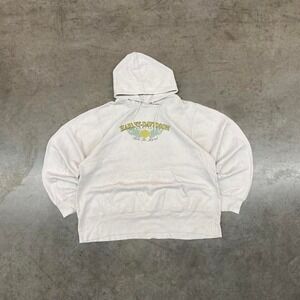 Harley Davidson hoodie white Longley Ontario Y2K Men's Size XL